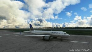 MSFS 2020 A320neo Mod: United Airlines Airbus A320Neo Livery (Image #2)