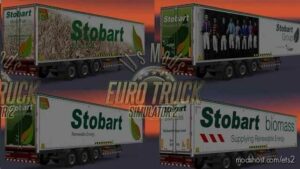 BIG Stobart Trailer & Skins Pack V17.1 [1.43] for Euro Truck Simulator 2