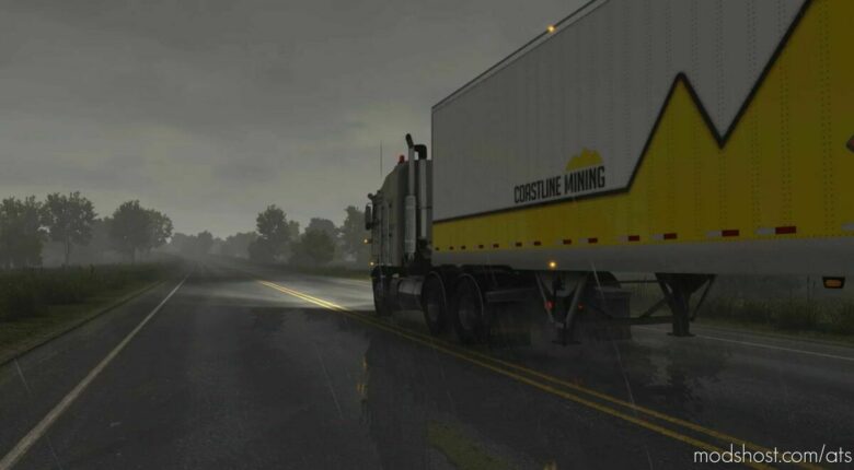 Realistic Rain V4.1.1 [1.43] for American Truck Simulator