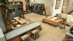 Sims 4 Mod: ECO Modern House – NO CC (Image #10)