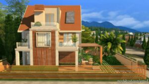 Sims 4 Mod: ECO Modern House – NO CC (Image #11)