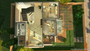 Sims 4 Mod: ECO Modern House – NO CC (Image #14)