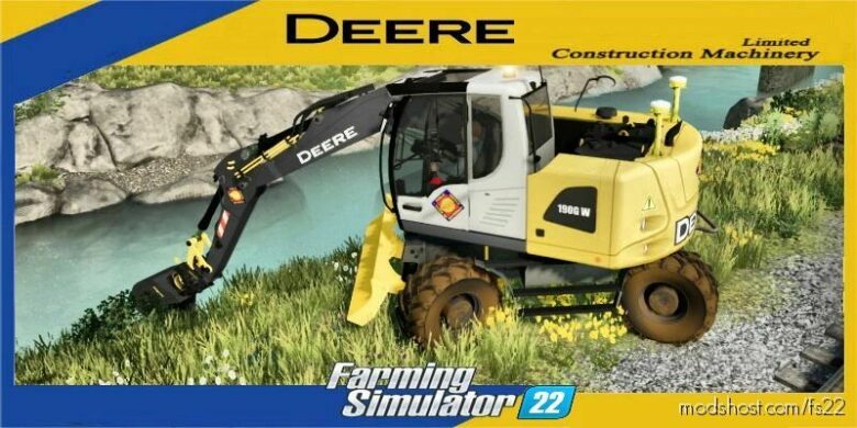 John Deere 190G W + Tool Eragon Pack V2.0 for Farming Simulator 22