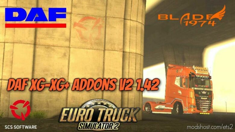 DAF Xg/Xg+ Addons V2.0 [1.42] for Euro Truck Simulator 2