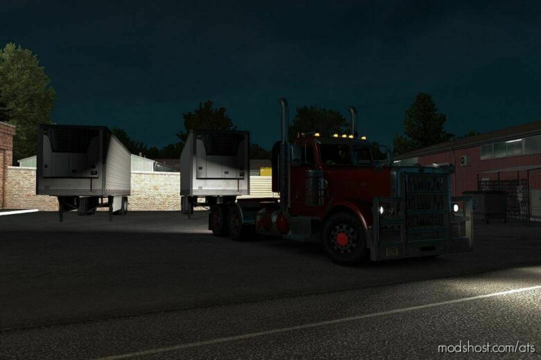 Brighter LOW Beam & Reverse Lights V1.2.3 [1.43] for American Truck Simulator