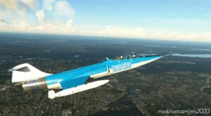 Lockheed TF-104 N104RB for Microsoft Flight Simulator 2020