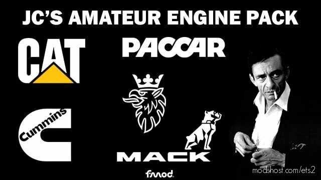 JC’S Amateur Engine Pack [1.42 – 1.43] for Euro Truck Simulator 2