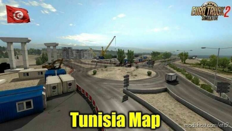 Tunisia Map V1.0.2.3 [1.43] for Euro Truck Simulator 2