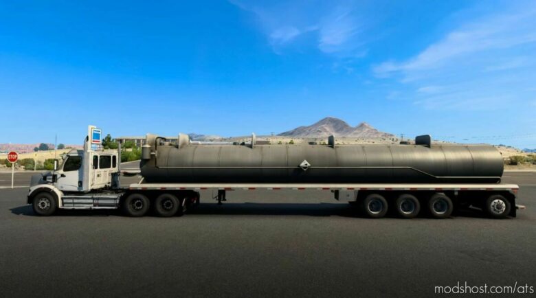 Tanker For The Transportation Of Acids To The Property V1.42 for American Truck Simulator