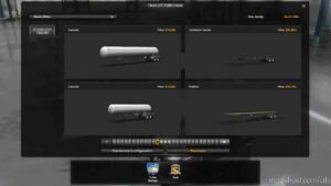 ATS Trailer Mod: GAS Tanker In Ownership V1.42 (Image #2)