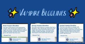 Vampire Bloodlines for The Sims 4