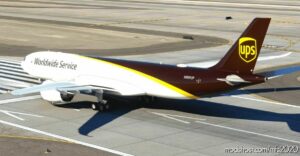 MSFS 2020 A330 Livery Mod: UPS / United Parcel Service Headwind A330-900 (Image #2)