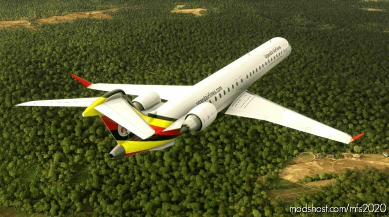 Uganda Airlines CRJ 900 – 8K for Microsoft Flight Simulator 2020