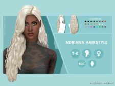 Adriana Hairstyle for The Sims 4