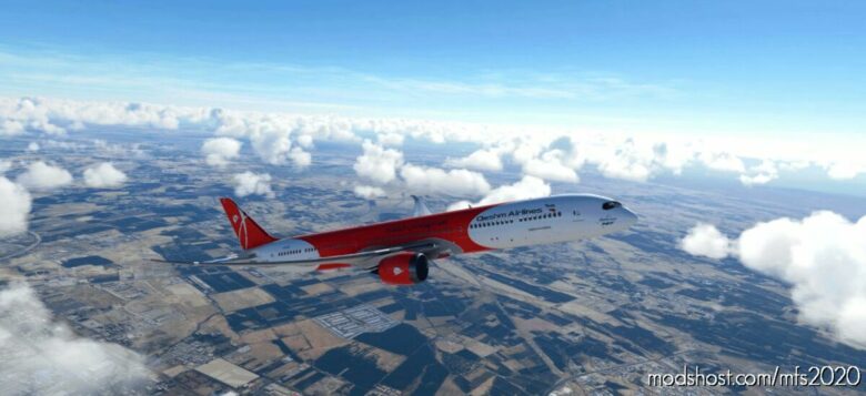 Qeshm AIR Lines B 787 (4K) for Microsoft Flight Simulator 2020