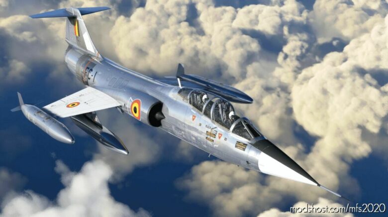 Lockheed TF-104G Belgian AIR Force FC-1 for Microsoft Flight Simulator 2020