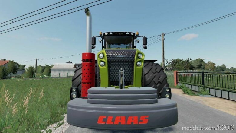 Claas Xerion 4500 5000 Edited for Farming Simulator 19