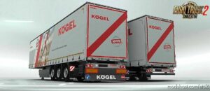 Kögel Trailers By Dotec V1.0.3 [1.43] for Euro Truck Simulator 2
