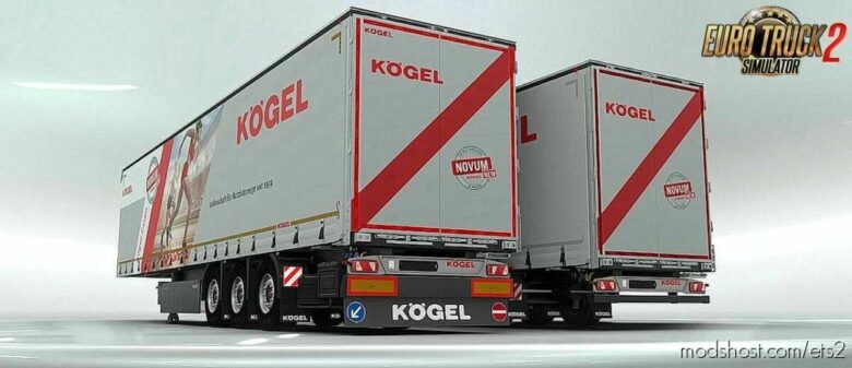 Kögel Trailers By Dotec V1.0.3 [1.43] for Euro Truck Simulator 2