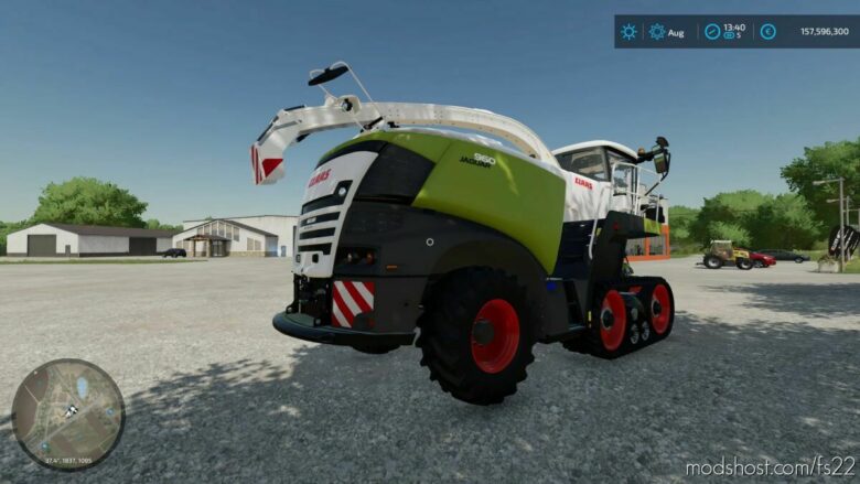 Claas Jaguar TT With 50-100K Capacity And Increased Workspeed V1.3 for Farming Simulator 22