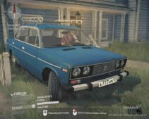 MudRunner Car Mod: VAZ-2106 Mod V11.12.21 (Image #2)