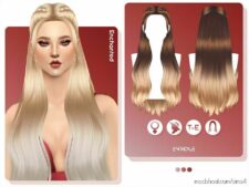 Enchanted Hairstyle for The Sims 4