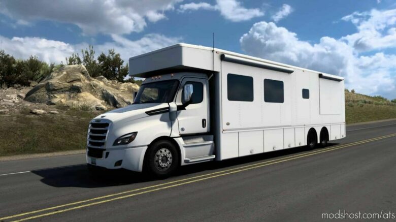 Freightliner Cascadia NRC RV Motorhome V1.4 for American Truck Simulator