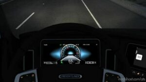 Freightliner Cascadia 2020 Boardcomputer ETA for American Truck Simulator