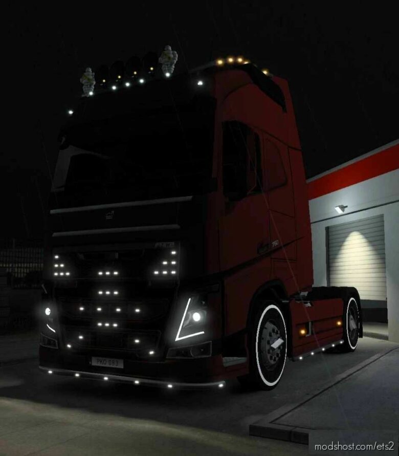 Realistic LED Light Pack Mod for Euro Truck Simulator 2