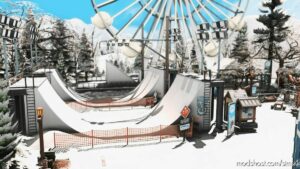 Sims 4 House Mod: Snow Park – NO CC (Image #12)