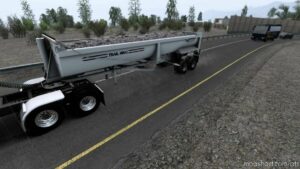 ATS Trailer Mod: Trailking Quarter Frame END Dump V1.2 Reworked / 1.43 (Image #4)