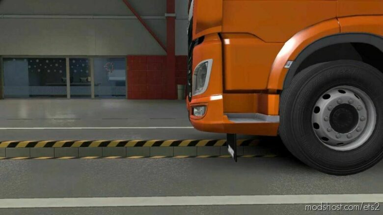 Front Mudflap Slots For ALL SCS Trucks [1.43] for Euro Truck Simulator 2
