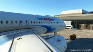 MSFS 2020 Airbus Livery Mod: A32NX Yamal 4K (Image #3)