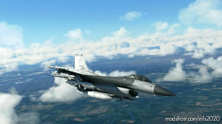 Rocaf F16V For SC Designs for Microsoft Flight Simulator 2020