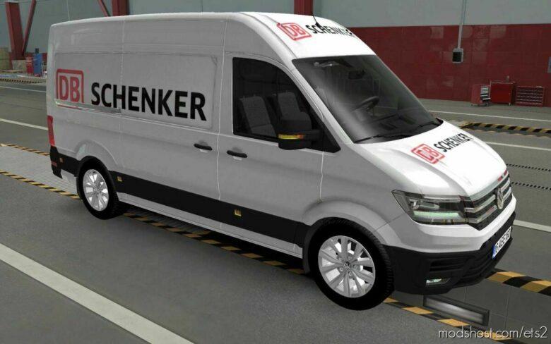Skin Volkswagen Crafter And ATS DB Schenker [1.43] for Euro Truck Simulator 2