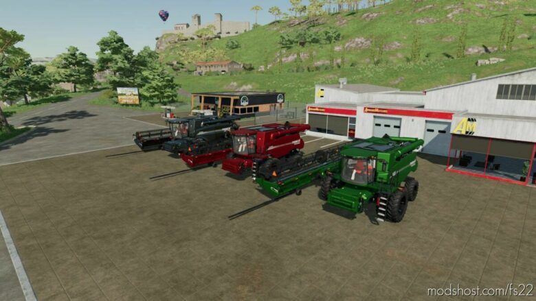 Case Axial-Flow 9250 Harvester Pack for Farming Simulator 22
