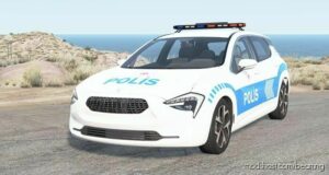 BeamNG Cherrier Car Mod: FCV Turkish Police V1.4 (Image #2)