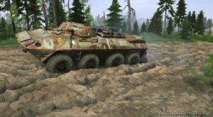 MudRunner Vehicle Mod: GAZ-5923 (BTR-90) Mod V14.12.21 (Image #3)