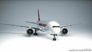 MSFS 2020 Qantas Livery Mod: Freight 777F V0.9 (Image #2)