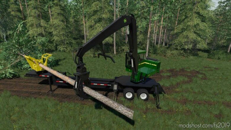 John Deere 437D Delimber for Farming Simulator 19