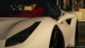 GTA 5 Ferrari Vehicle Mod: 2016 Ferrari 488 GTB (Image #2)