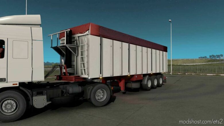 Fruehauf VFK Tipper Trailer V1.1 [1.43] for Euro Truck Simulator 2