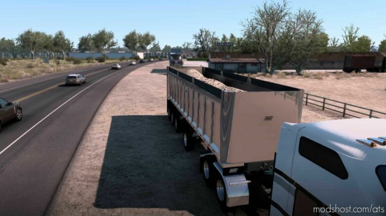 East Quad Axle END Dump V1.2 / Reworked [1.43] for American Truck Simulator