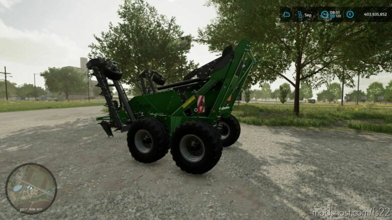 Scorpio 550 GPS V3.0 for Farming Simulator 22