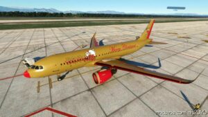 [A32NX] Flybywire A320Neo Christmas for Microsoft Flight Simulator 2020