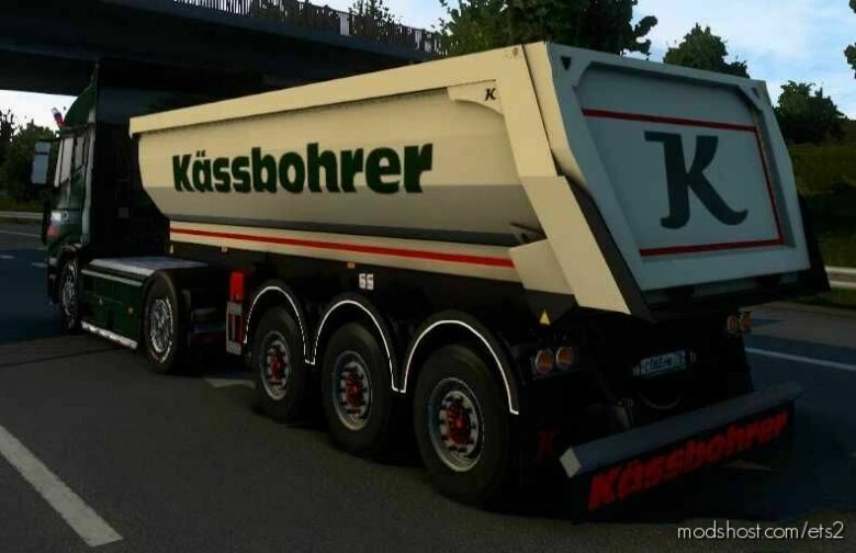Ownable Kässboher Dump Truck K.sks [1.43] for Euro Truck Simulator 2