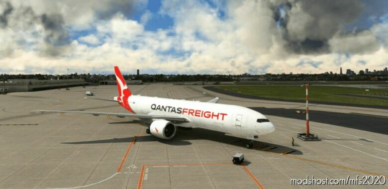 Qantas Freight (NEW Style) 777F V0.9 for Microsoft Flight Simulator 2020