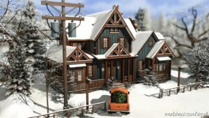 Sims 4 Mod: Rustic Familiar House – NO CC (Image #18)