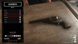 RDR2 Weapon Mod: Colt 1872 Open TOP (Image #2)