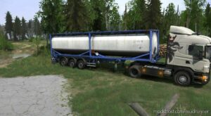 MudRunner Mod: Semi-Trailer Container Chassis V16.12.21 (Image #2)